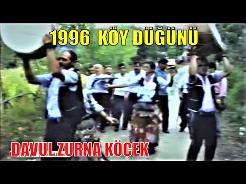 90LAR KÖY DÜĞÜNÜ (Davul Zurna Köçek Sinop Karadeniz 1996)