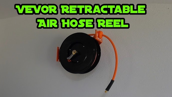 VEVOR Enclosed Retractable Air Hose Real 