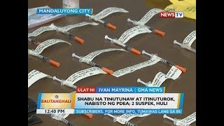 BT: Shabu na tinutunaw at itinuturok, nabisto ng PDEA; 2 suspek, huli