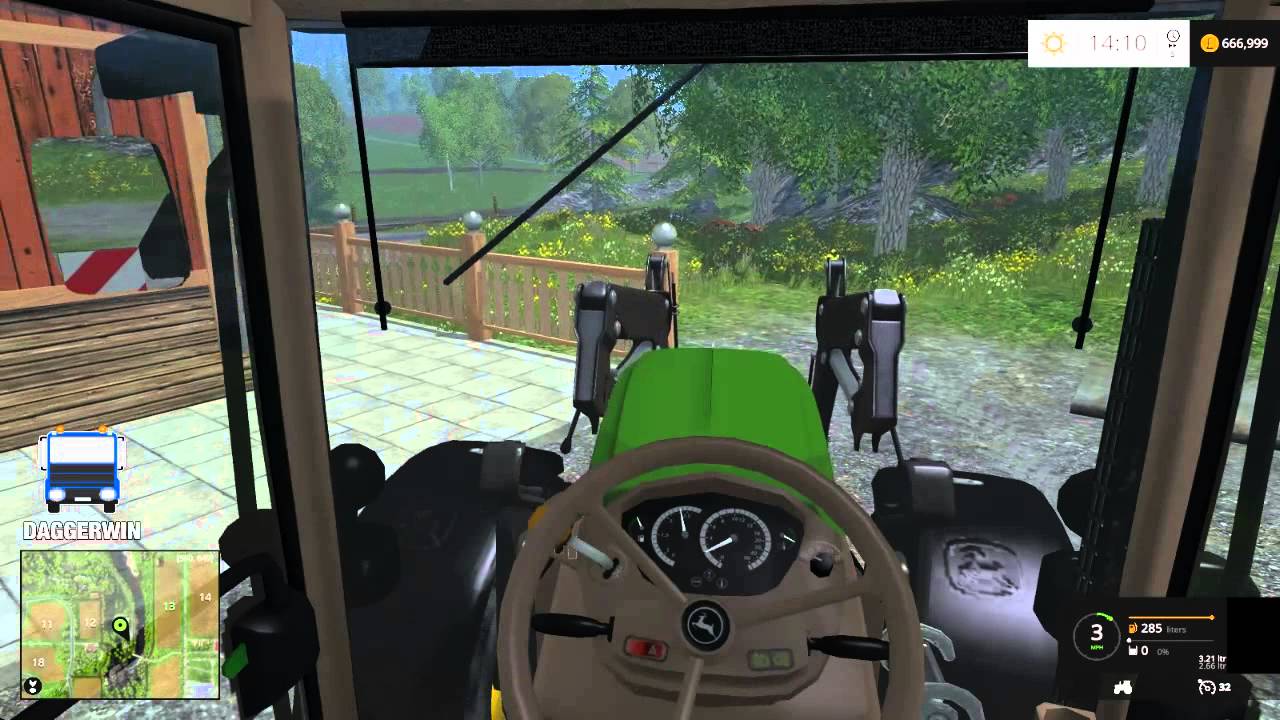 Farming Simulator 2015 Mod Spotlight | John Deere 6630 Premium - YouTube