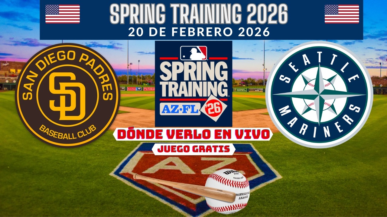⚾️San Diego Padres vs Seattle Mariners⚾️Dónde Ver El Partido EN VIVO|Spring Training 2026