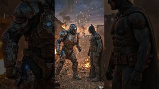 Batman vs Metal man