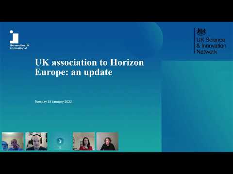 UK association to Horizon Europe: an update