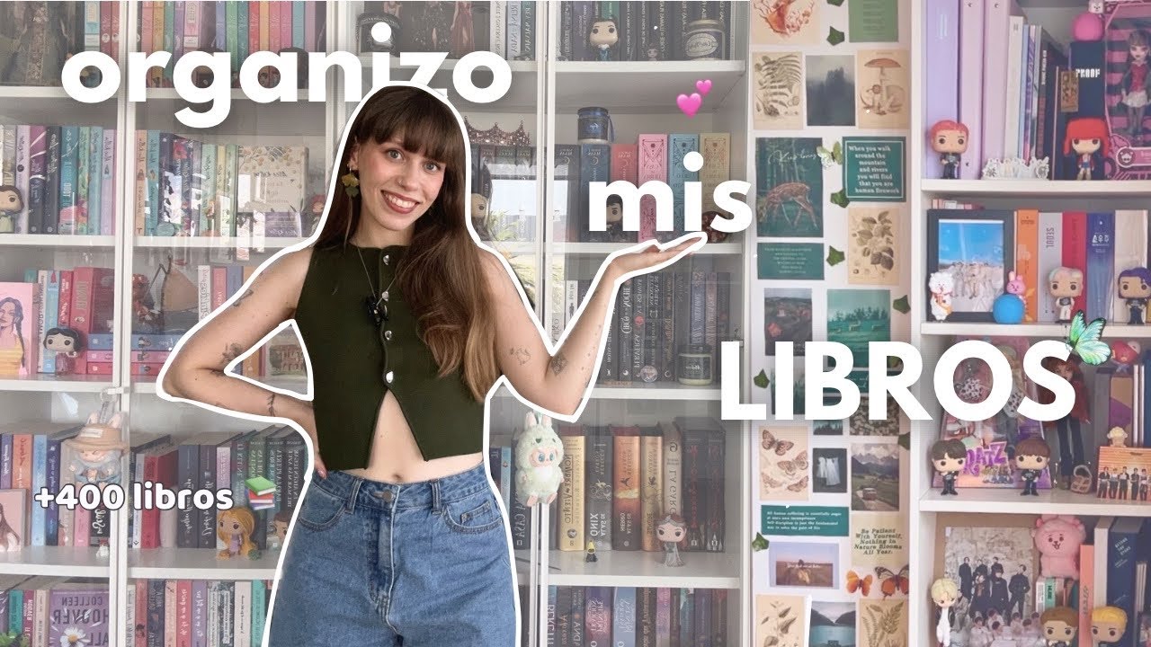 Reorganizo mis estanterías de libros 📚✨🧹
