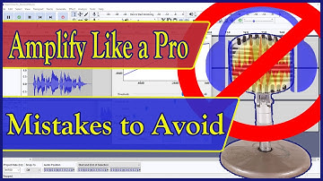 How to use Audacity Amplify Effect 🎼 What to Avoid