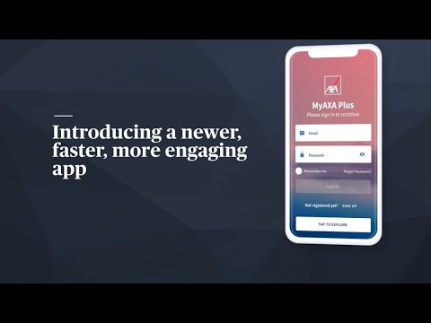 MyAXA Plus Mobile app Introduction Video