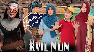 We Played Evil Nun Game In Real Life Kia Humny Stage 1 Complete Karli? Part-1 Rida Naqqash