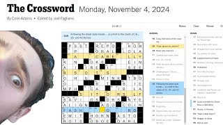 NYT Crossword - Mon November 04