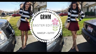 GRWM: Easter Edition- Makeup + Outfit