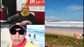 🔴LIVE Pantai Selatan Garut saat ini Sedang Terjadi Banjir Rob