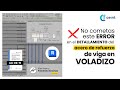 #Revit ✖️ 𝗡𝗼 𝗰𝗼𝗺𝗲𝘁𝗮𝘀 𝗲𝘀𝘁𝗲 𝗘𝗥𝗥𝗢𝗥 𝗲𝗻 𝗲𝗹 𝗱𝗲𝘁𝗮𝗹𝗹𝗮𝗺𝗶𝗲𝗻𝘁𝗼 𝗱𝗲𝗹 𝗮𝗰𝗲𝗿𝗼 𝗱𝗲 𝗿𝗲𝗳𝘂𝗲𝗿𝘇𝗼 𝗱𝗲 𝗩𝗜𝗚𝗔 𝗲𝗻 𝗩𝗢𝗟𝗔𝗗𝗜𝗭𝗢 ✖️
