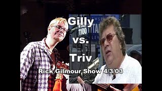 Triv calls into the Rick Gilmour Show WTAM Cleveland OH 4/3/03 Irag War