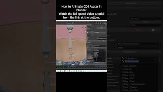 How to Animate CC4 Avatar in Blender - | Motion | Lip Sync | Facial | Character Creator 4 - Tutorial