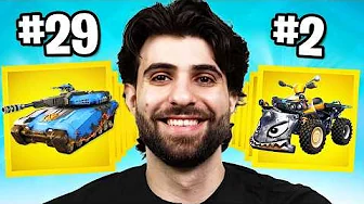 I Ranked EVERY Fortnite Vehicle!