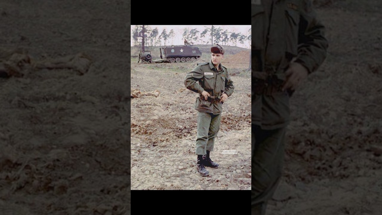 Elvis Presley in Germany. Army days