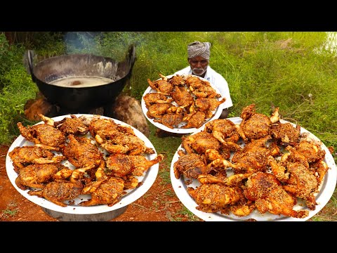 kfc-full-chicken-recipe-|-whole-kfc-chicken-prepared-by-uncle-|-food-fun-village