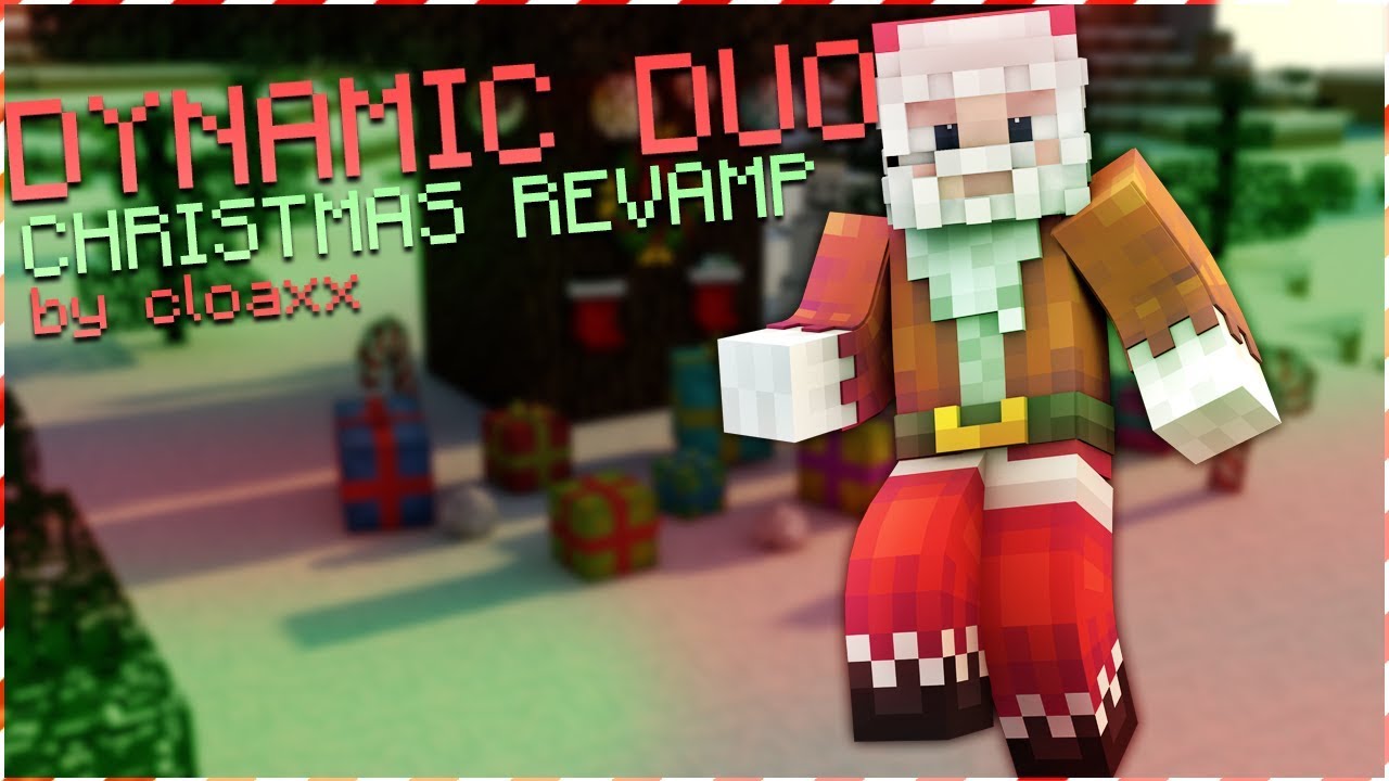 DYNAMIC DUO CHRISTMAS REVAMP | 1.8.9 minecraft PVP pack