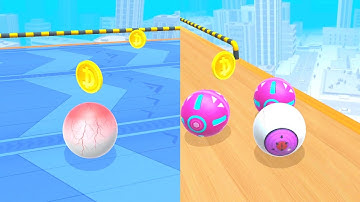 Sky Rolling Ball 3D All Levels Gameplay Walkthrough Android ios