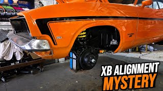 XB Falcon Alignment Mystery - Why Is The Wheel Sitting So Far Back Ep. 4