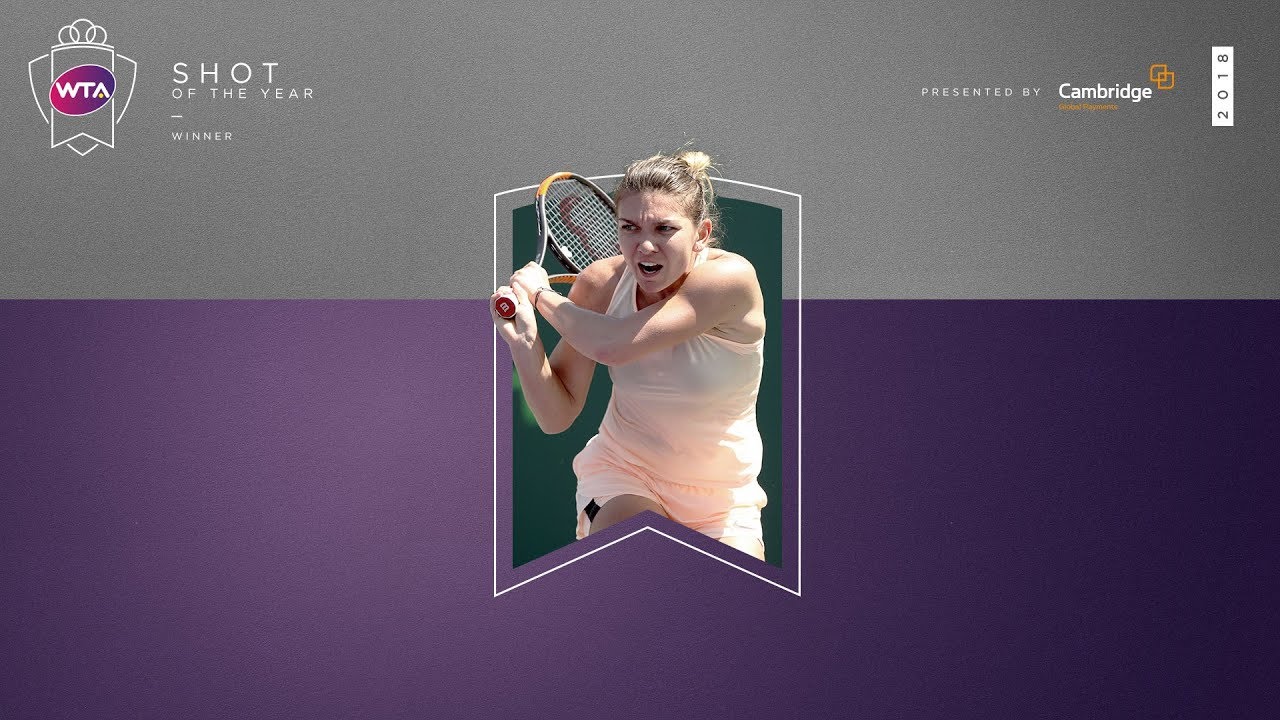 wimbledon femme 2018 WTA Shot of the Year: Simona Halep