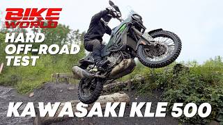 KAWASAKI KLE 500 HARD OFF-ROAD ENDURO TEST