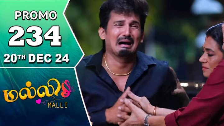 Malli serial promo 234/Malli serial Full Episode 234/today Malli promo/Malli serial latest promo