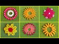 Rup Basic Flower Allover Design Hand Embroidery Tricks Six Flower Work by Rup Handicraft