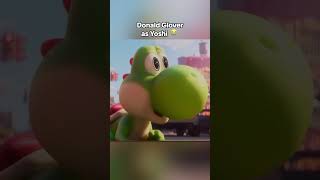 Donald Glover is amazing as YOSHI in Mario Galaxy movie