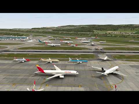 ZURICH Airport Gameplay #3 | Plane Spotting | World of Airports