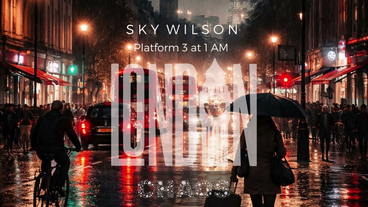 Sky Wilson RNB – Platform 3 at 1 AM | Late Night Train Station R&B About Waiting in the Quiet Hours