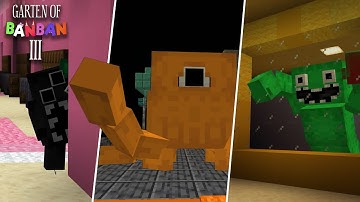 Minecraft Garten Of Banban 3 Map {Part-2} Gameplay