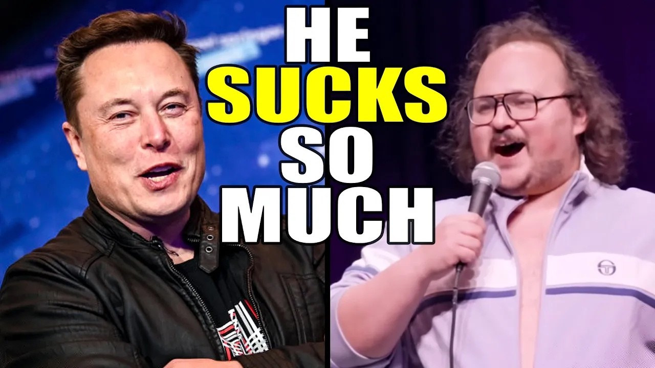 Comedian SHATTERS Elon Musk's Fraudulent Persona, Shows NO Restraint