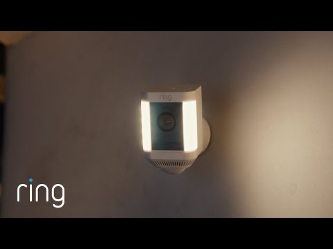 Ring Spotlight Cam Plus | Go-To Outdoor Protection | HD Video & Built-In Spotlights