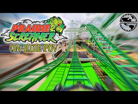 Prairie Screamer - FRONT ROW - Prairie Playland - On-Ride POV 4K