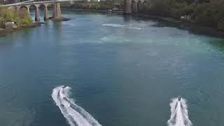 Jet Skis In The Menai Straits, Anglesey