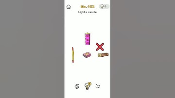 brain out level 192 light a candle solution