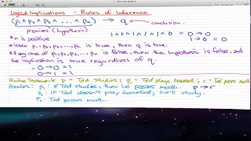 Discrete Math 1 - Tutorial 27 - Logical Implications