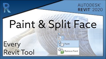Paint/Remove Paint & Split Face | Every Revit Tool - Revit