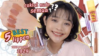 5 BEST LIPPEN COKLAT NUDE TERFAVORIT 2024 , SAWO MATANG APPROVED ...