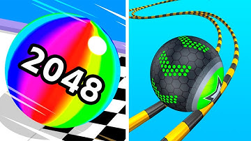 Ball Run 2048 vs Going Balls - All Levels Gameplay Walkthrough Android & IOS - NEW APK!
