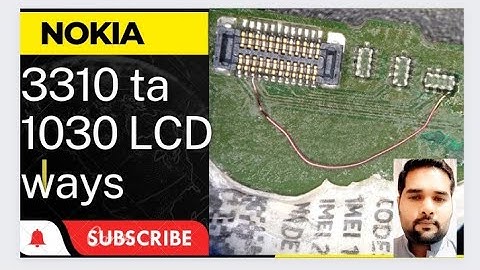 Nokia 3310 ta-1030 white display problem | Nokia 3310 ta1030 LCD light  problem