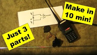 Build An Audible Vhfuhf Handheld Transmitter Tester In 10 Minutes
