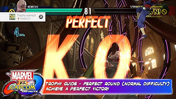 Marvel vs Capcom Infinite - Nemesis Perfect Round Trophy Guide
