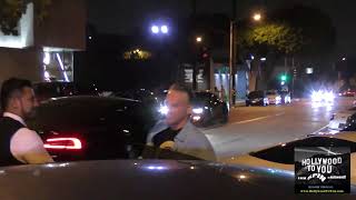 Bill Maher outside Craig's Restaurant in West Hollywood