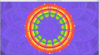 2424° angles-Awesome Violet Mandala-All Is Well -576 Hz Harmonics