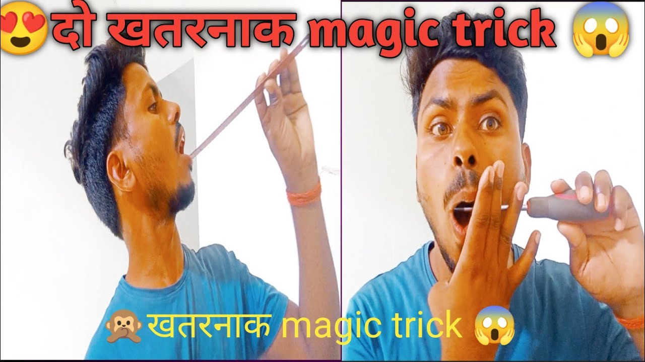 खतरनाक magic trick 😱, magic tutorial 💯, black magic trick, card magic