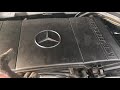 MERCEDES S500 SPARK PLUG CHANGE MISFIRE , ENGINE LIGHT , ROUGH IDLE