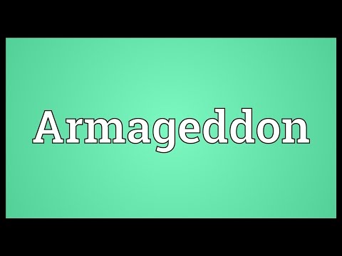 Armageddon Meaning