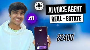 $2400 Real Estate AI Voice agent with Property Recommendation (Full tutorial)