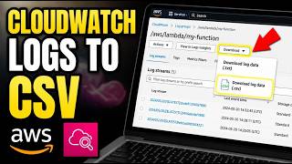 How to download CloudWatch logs to CSV using AWS console - Easy Tutorial